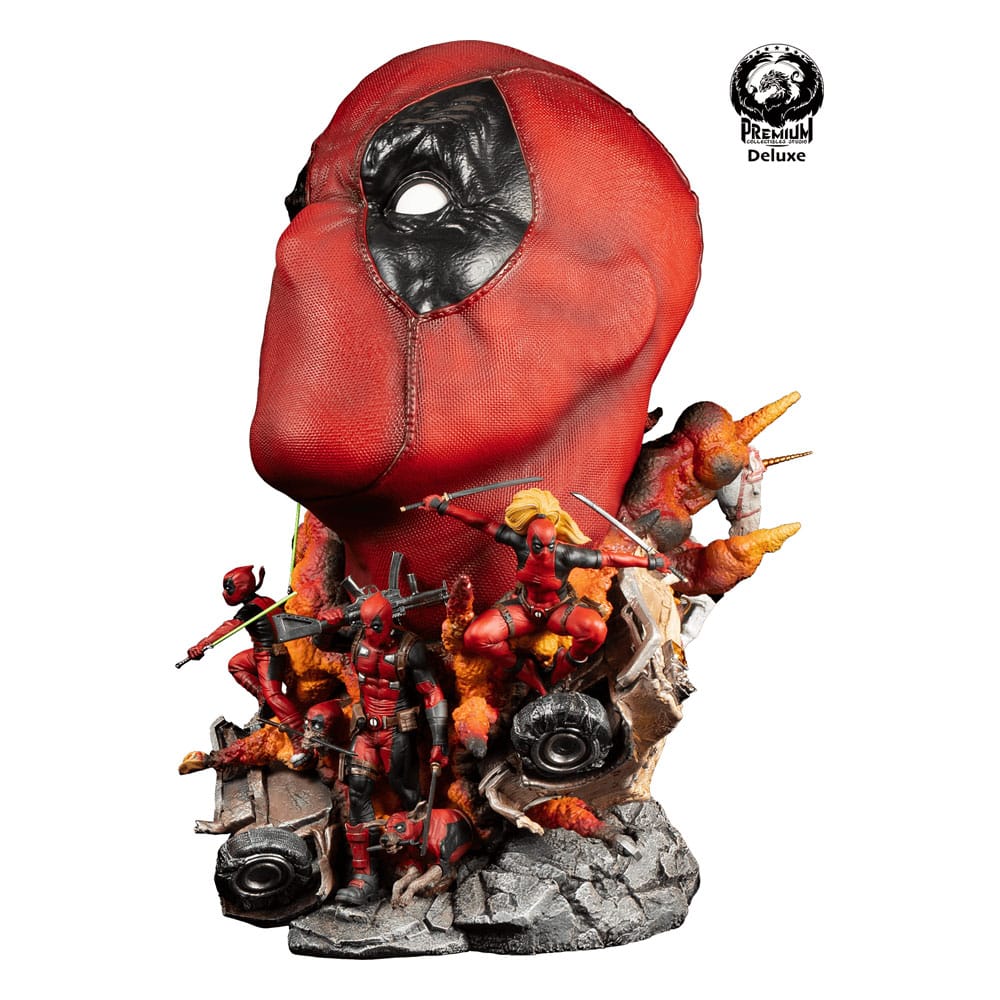 Marvel Premium Collectibles Studio: Deadpool Fine Art Bust Deluxe Edition