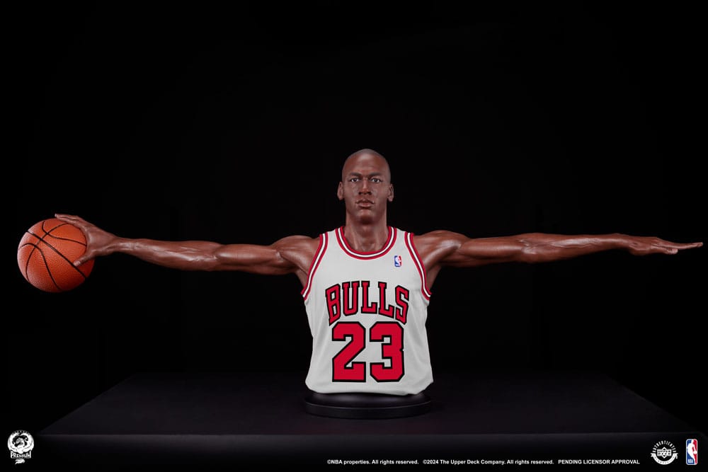 NBA Legends Life-Size Bust - Michael Jordan Wings with Chicago Bulls Jersey
