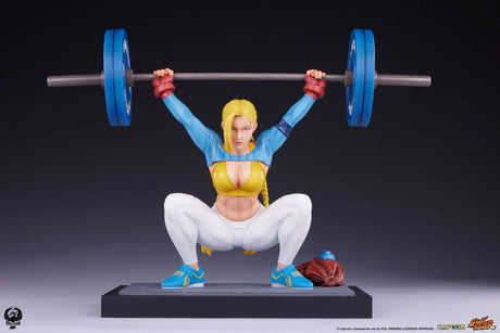 Street Fighter 1/4 Cammy: Powerlifting Alpha Premier Series Statue by Premium Collectibles Studio