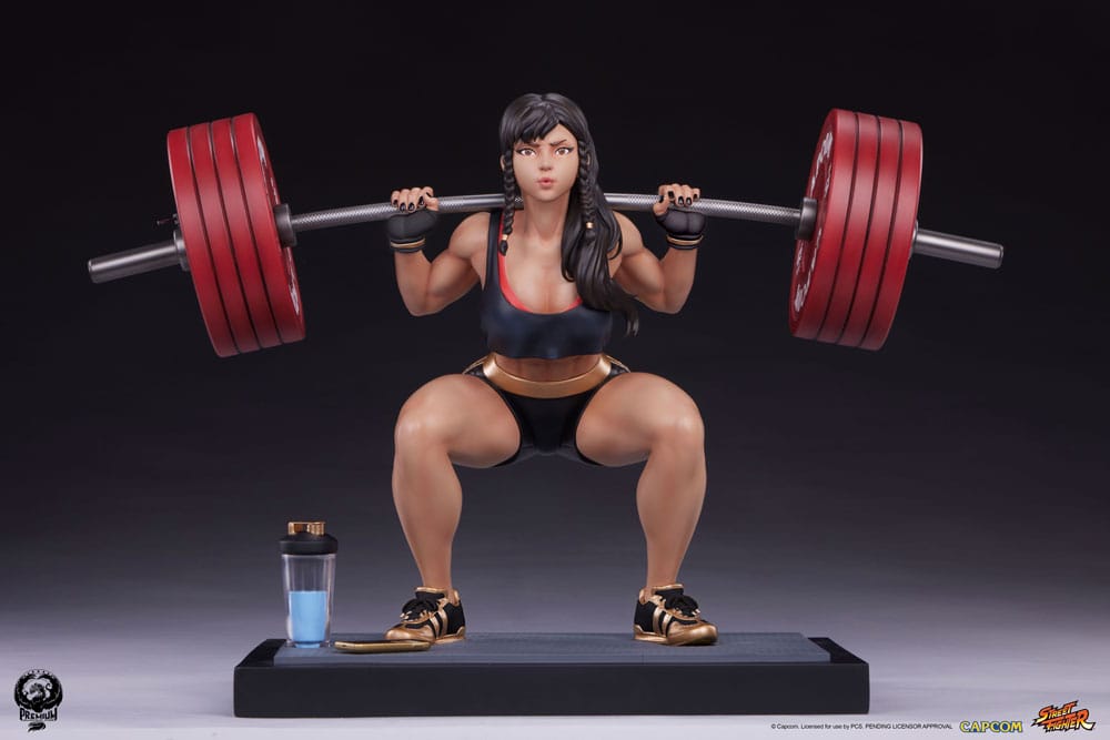 Street Fighter Chun-Li Powerlifting Statue 1:4 - Battle Edition