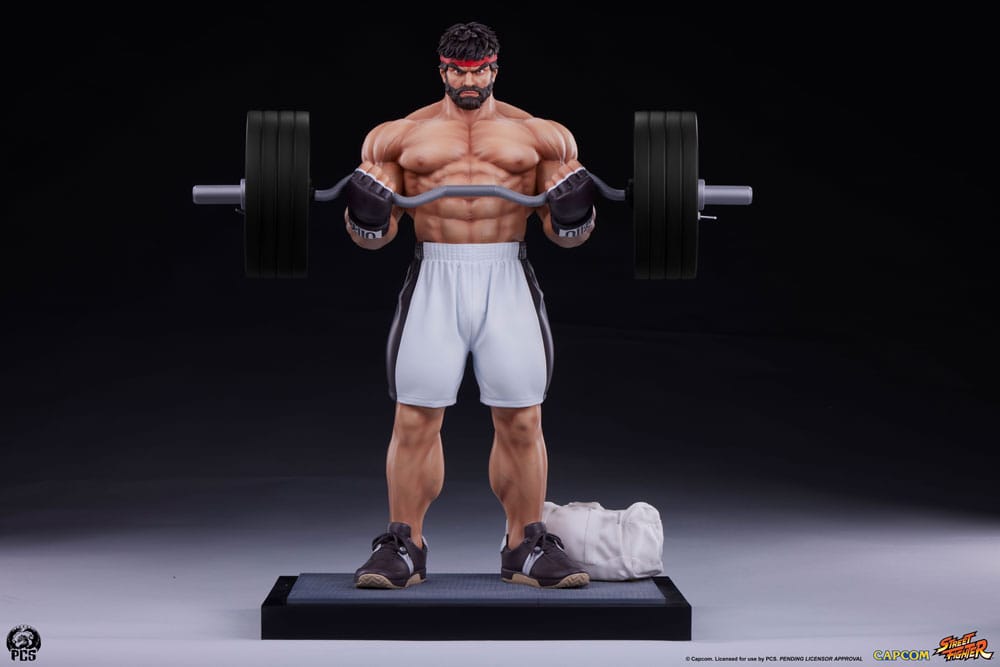 Street Fighter 1/4 Premier Series Statue - Powerlifting Ryu Battle Edition