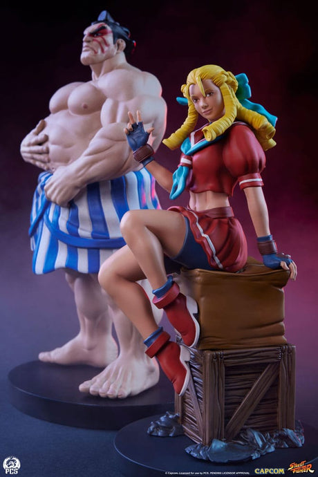 Street Fighter - Street Jam Karin & E. Honda 1:10 Statues Set