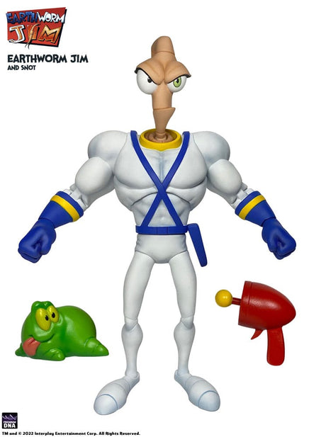 Premium DNA Earthworm Jim & Snot 1/12 Scale Action Figure