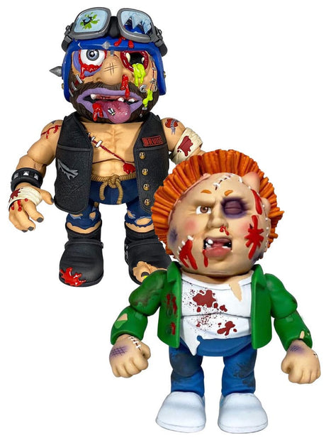 Madballs vs GPK Mugged Marcus vs Bruise Brother Biker Edition Action Figures