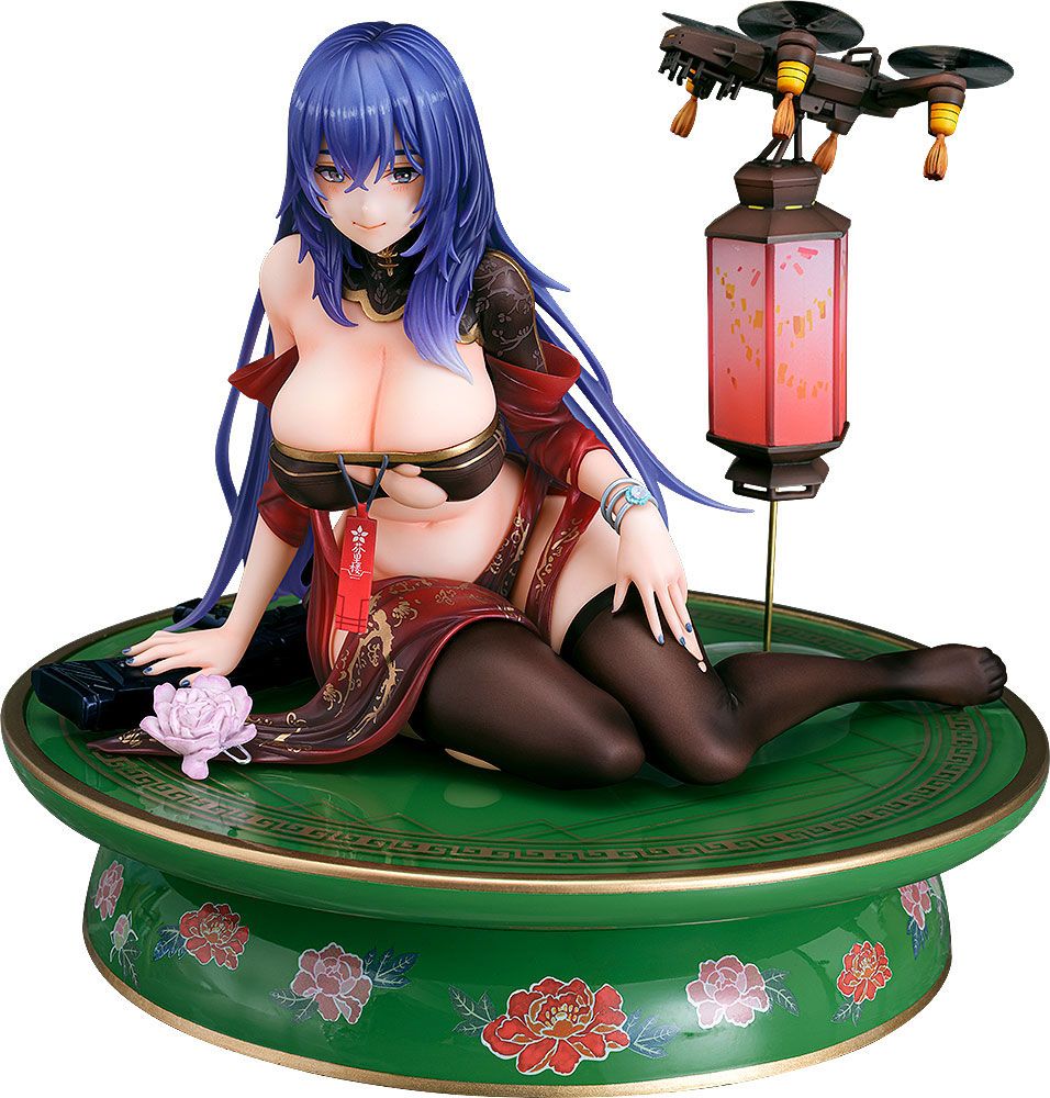 Girls Frontline 1/6 PVC Statue - DP-12: Echeveria Lantern Crimson