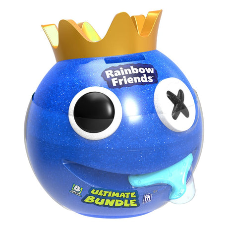 Rainbow Friends Blue Metallic Head Bundle with Collectables
