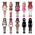 Roblox Phat Mojo Dress To Impress Mystery Dolls, Series 1 (18-Pack)