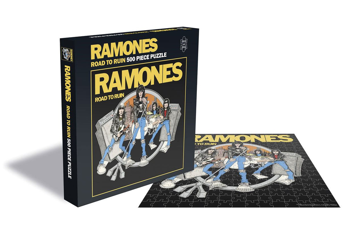 Ramones Road to Ruin Official 500-Piece Puzzle