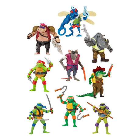 Teenage Mutant Ninja Turtles: Mutant Mayhem 10cm Action Figures Set