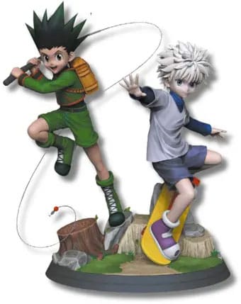 Hunter x Hunter 25cm Gon & Kirua high-quality Statue