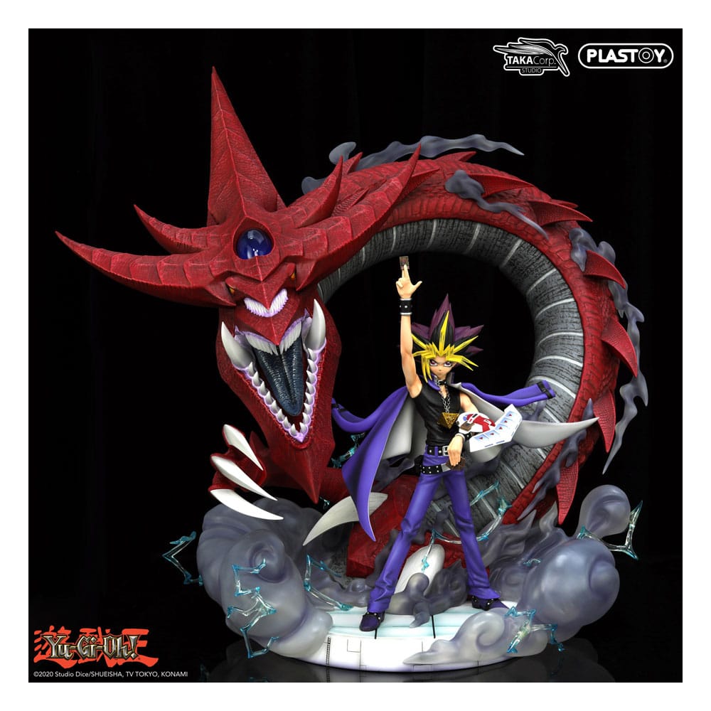 Yu-Gi-Oh! Yami Yugi & Slifer 51cm High-Quality Resin Statue