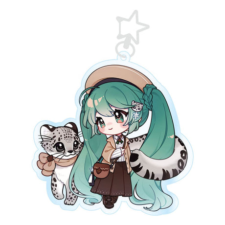 Hatsune Miku Kawaii Winter Acrylic Keyring by POPbuddies