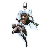 Attack on Titan Mikasa Ackermann Acrylic Keychain by Hatsune Miku