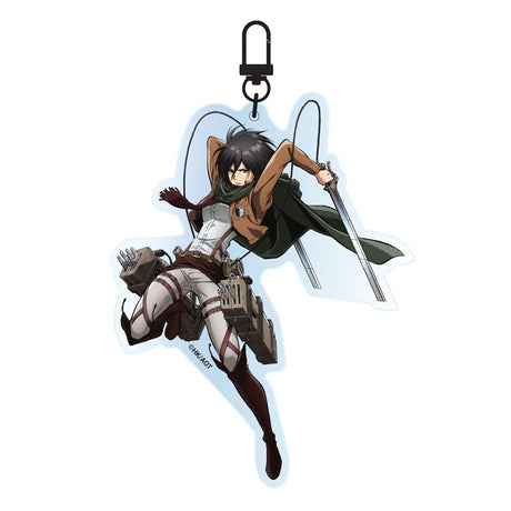 Attack on Titan Mikasa Ackermann Acrylic Keychain by Hatsune Miku