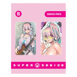 Super Sonico POPbuddies 2-Pack Pin Badges Set B