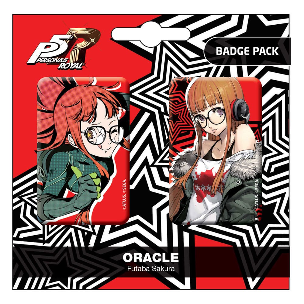 Persona 5 Royal: Futaba Sakura & Oracle Pin Set