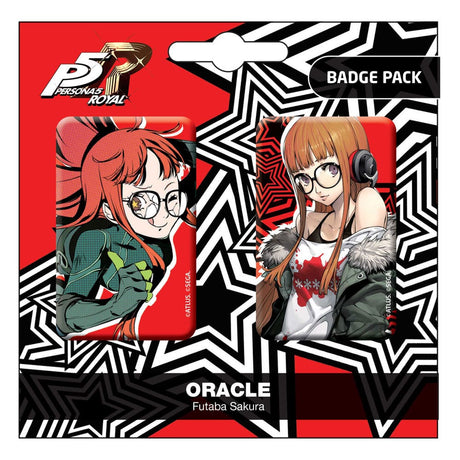Persona 5 Royal: Futaba Sakura & Oracle Pin Set