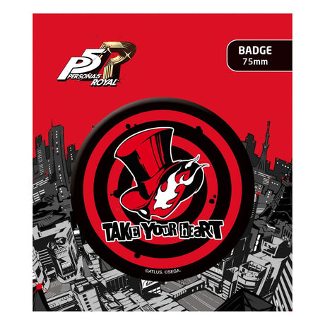 Persona 5 Royal Official Licensed 'Take your Heart' Metal Pin Badge