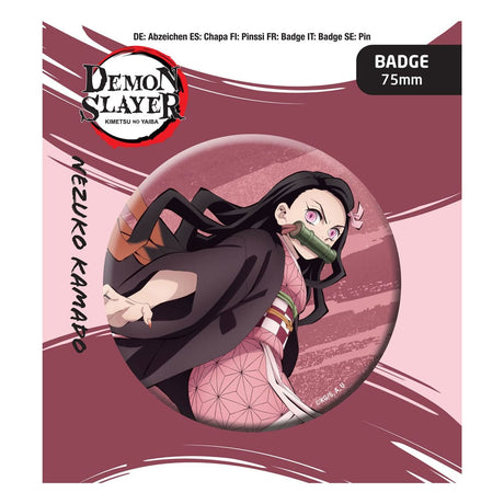 Demon Slayer: Nezuko Kamado Official Metal Pin Badge
