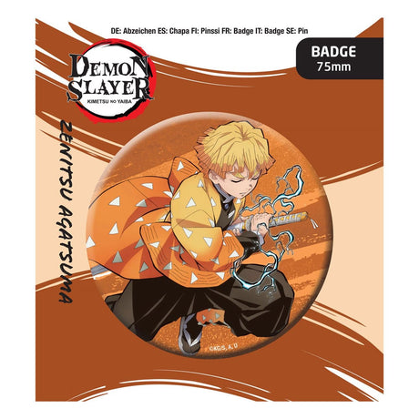 Demon Slayer: Kimetsu no Yaiba Zenitsu Agatsuma Pin Badge