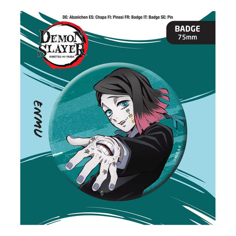 Demon Slayer: Kimetsu no Yaiba - Enmu Metal Pin Badge