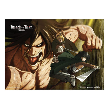 Attack On Titan Giant Fabric Poster - 84 x 118 cm