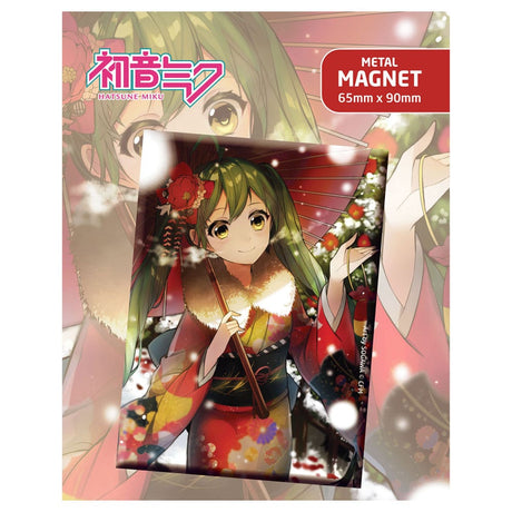 Hatsune Miku Winter Edition Fridge Magnet by POPbuddies