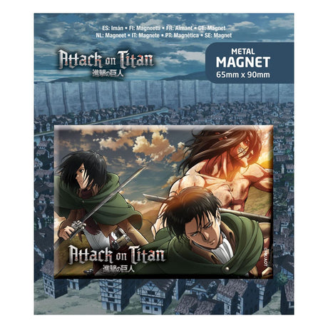 Attack on Titan Trio: POPbuddies Official Fridge Magnets