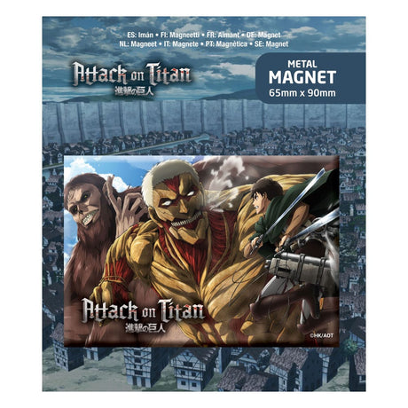 Official Attack on Titan Eren Attack Fridge Magnet