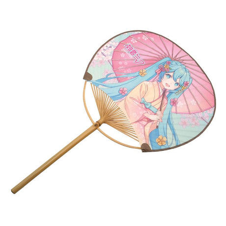 Hatsune Miku Kimono Uchiwa Fan