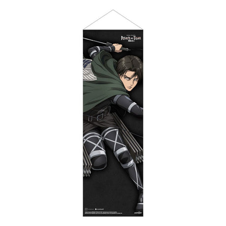 Attack on Titan Levi Slim Wallscroll - 30 x 90 cm