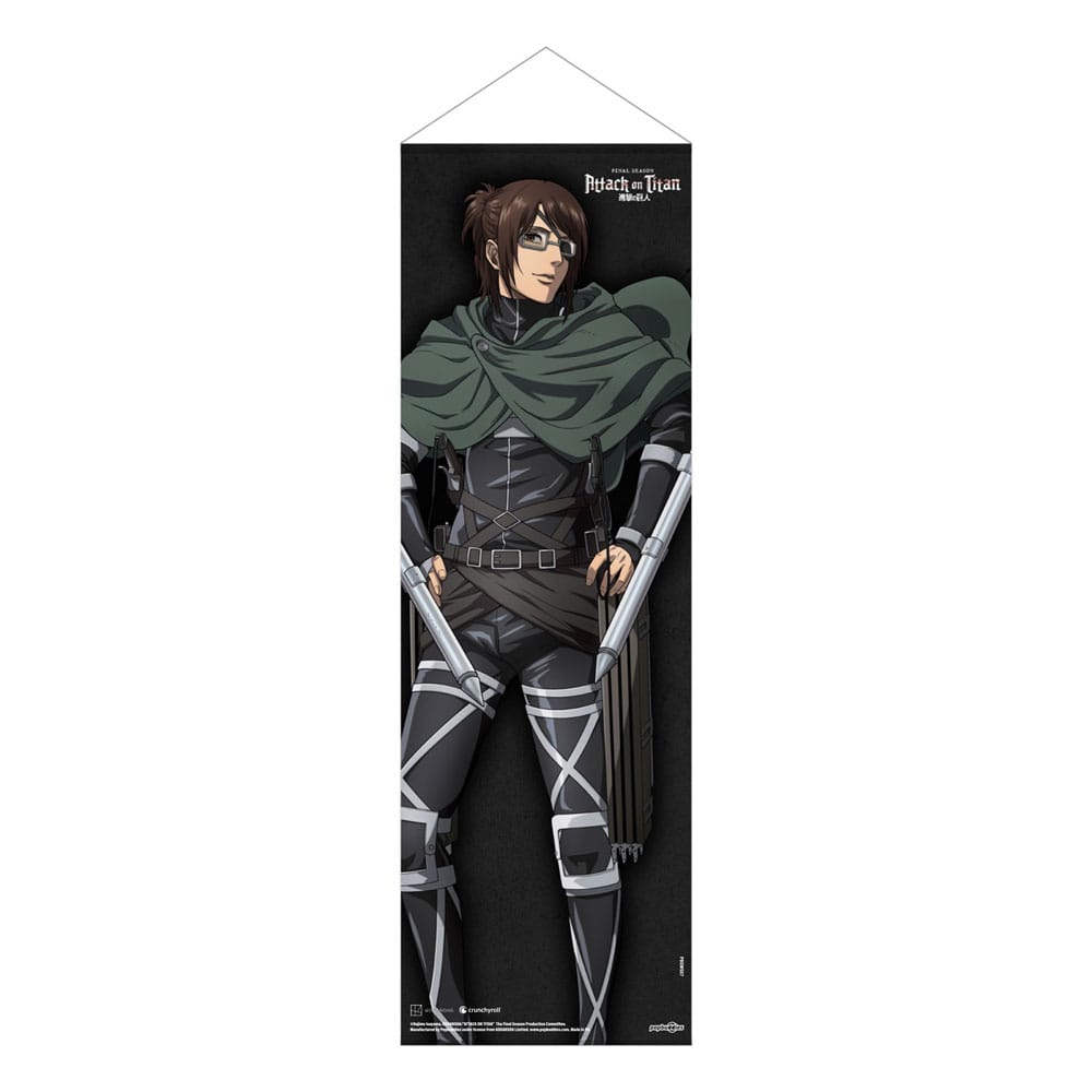 Attack on Titan: The Final Season Hange Zoë Slim Wallscroll 30x90 cm