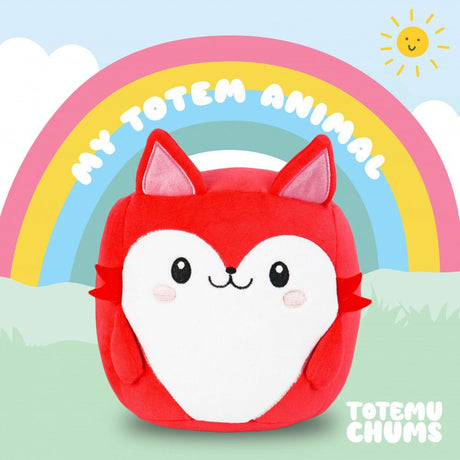 Totemu Chums Cute 'n' Kawaii Fox Plush Figure - 19 cm