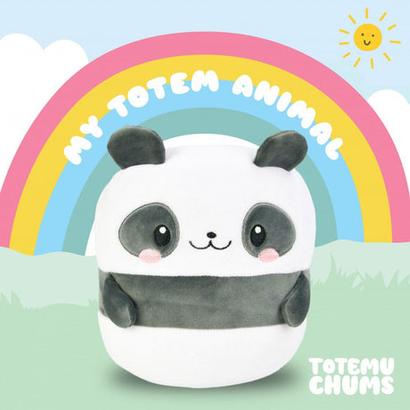 Totemu Chums Cute Kawaii 19cm Panda Plush Figure