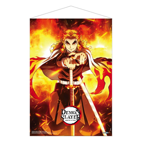 Demon Slayer: Kimetsu no Yaiba Kyojuro Rengoku Wallscroll