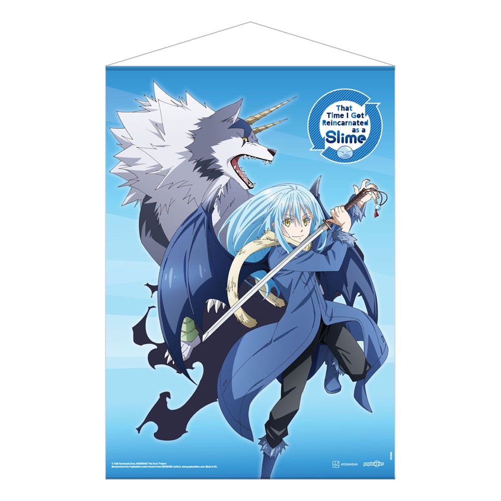 That Time I Got Reincarnated as a Slime Wallscroll: Rimuru & Ranga