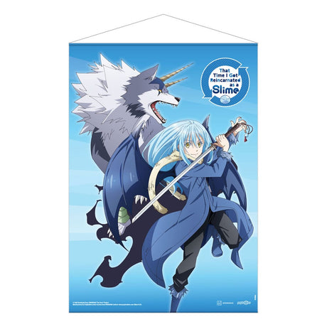 That Time I Got Reincarnated as a Slime Wallscroll: Rimuru & Ranga