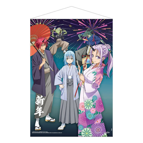 That Time I Got Reincarnated as a Slime New Year's Wallscroll