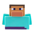 Minecraft Steve Bath Duck, 6 cm - Paladone Mini-figures