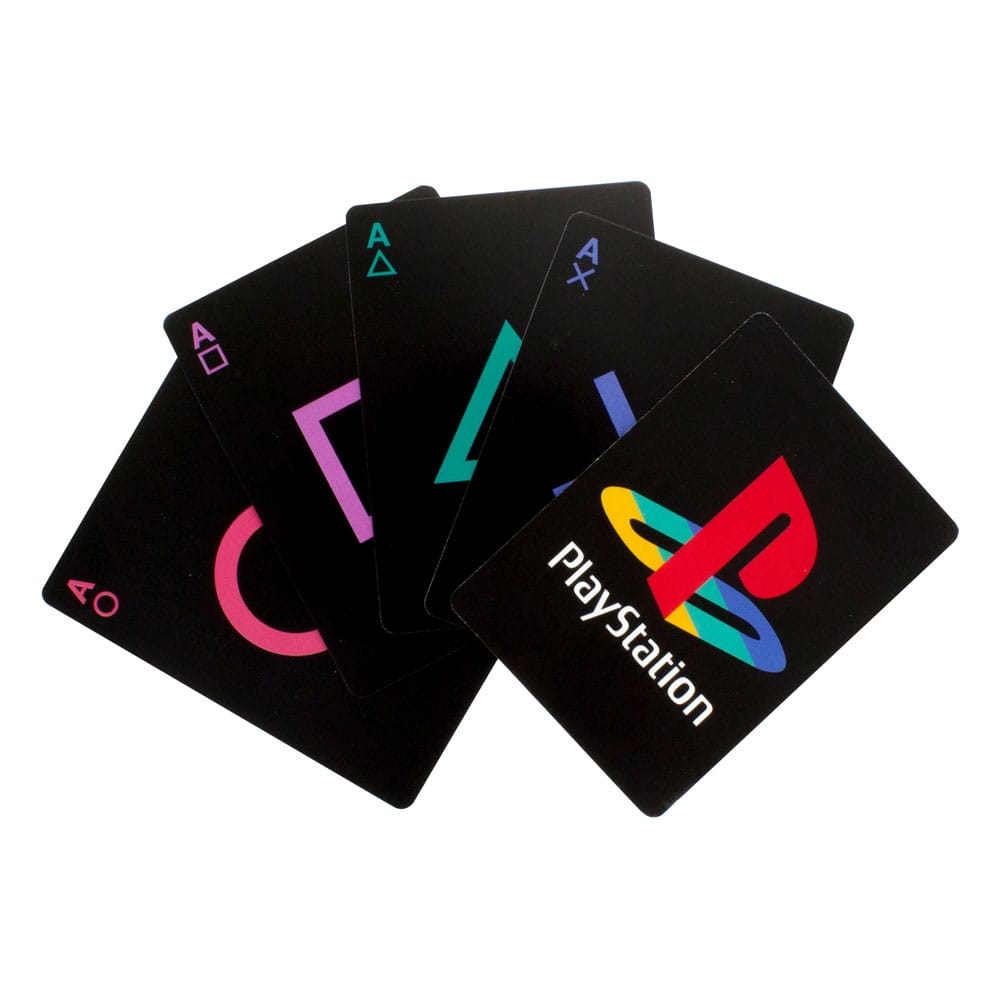 Sony PlayStation Grey Console Shaped Playing Cards