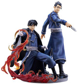 Fullmetal Alchemist: Mustang & Hughes Kizuna PVC Statue - 27cm