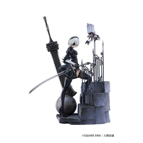 NieR:Automata Ver1.1a - 1/7 YoRHa No. 2 Type B PVC Statue, 31 cm