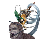 Attack on Titan: Levi vs Beast Titan PVC Statue, 1/7 Scale, 28 cm