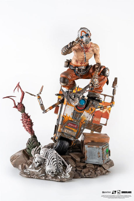 Borderlands 3 Psycho & Claptrap Diorama 1/6 Scale Statue