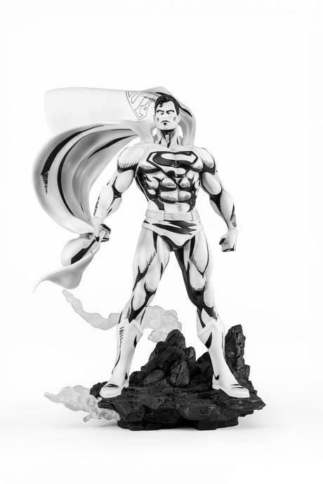 PureArts Man of Steel PX PVC Statue - Superman B&W SDCC 2024