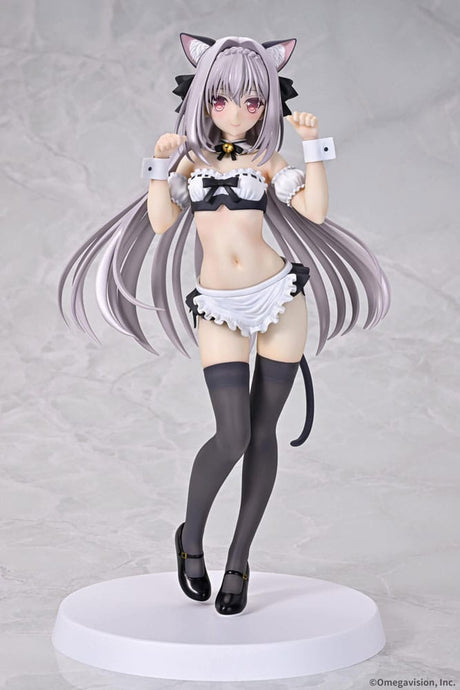 Tsuki ni Yorisou Otome no Sahou PVC Statue 1/6 Luna Sakurakouji Cat Maid Ver, 26 cm