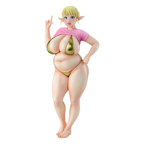Plus-Sized Elf Elfuda 1/7 Gold PVC Statue - 26 cm