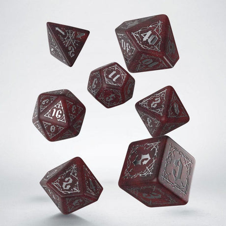 Q Workshop Bloodsucker Scarlet Dice Set (7)