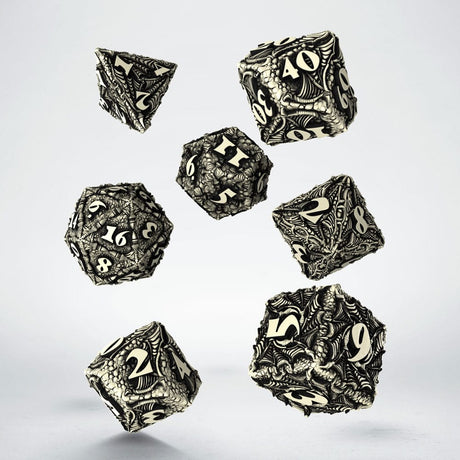Q Workshop Dracopolis Blackfang Scandinavian Dice Set (7)