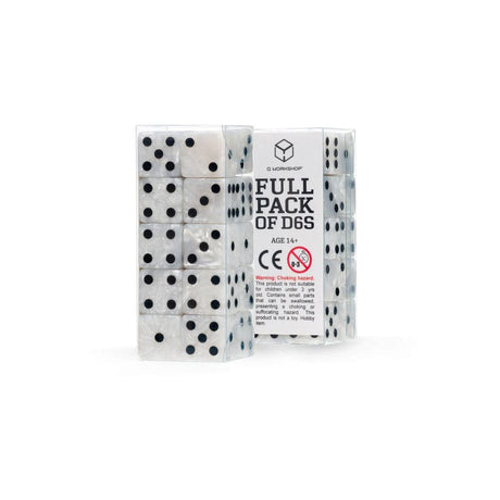 Q Workshop Full Pack D6 Pearl Dice Set (20)